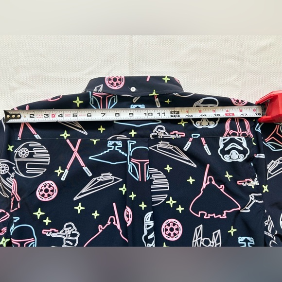 Chubbies The New Hope Darth Vader Swim Shirt the lack of faith Medium Star Wars - Picture 9 of 12